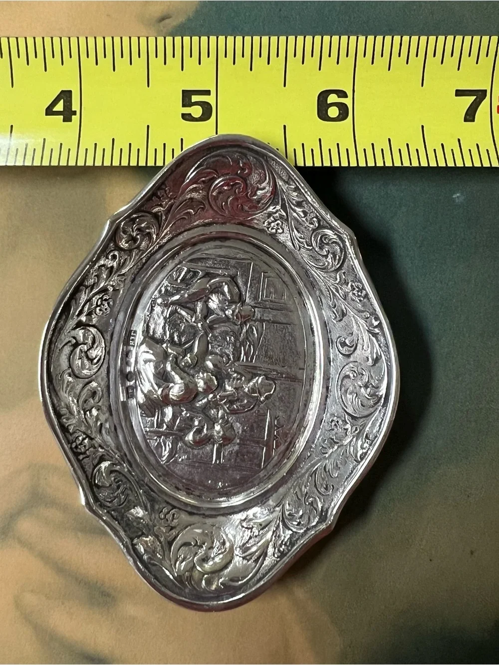 Swedish Solid Silver Tray